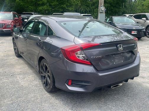 Modern Steel Metallic 2019 Honda Civic Sport