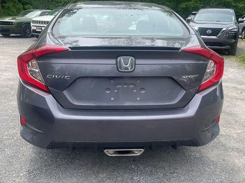 Modern Steel Metallic 2019 Honda Civic Sport