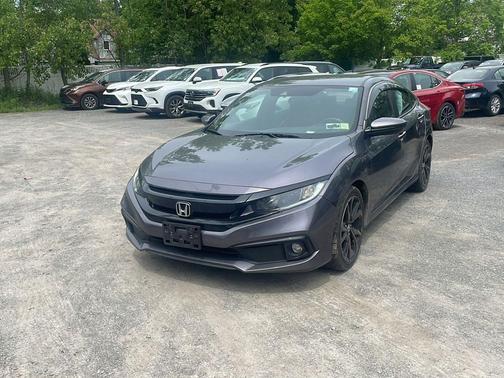 Modern Steel Metallic 2019 Honda Civic Sport