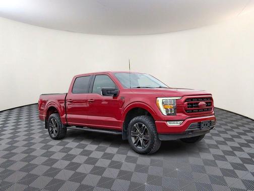 Rapid Red Metallic Tinted Clearcoat 2021 Ford F-150 XLT