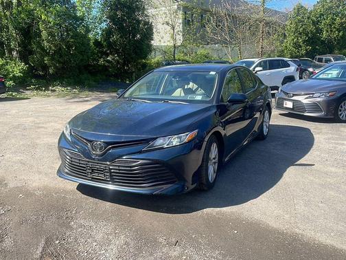 Galactic Aqua Mica 2019 Toyota Camry LE