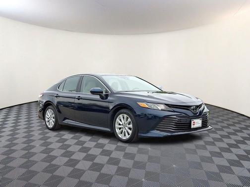 Galactic Aqua Mica 2019 Toyota Camry LE