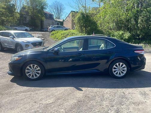 Galactic Aqua Mica 2019 Toyota Camry LE