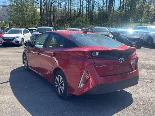 Hypersonic Red 2018 Toyota Prius Prime Plus