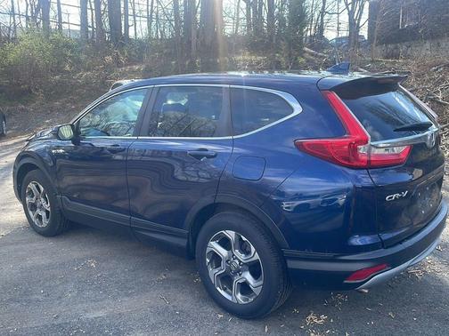Obsidian Blue Pearl 2017 Honda CR-V EX-L