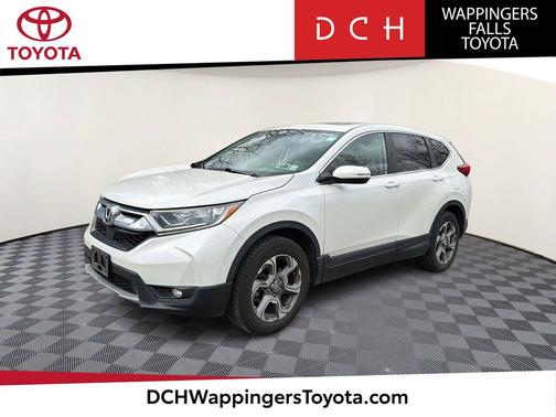 White Diamond Pearl 2017 Honda CR-V EX-L