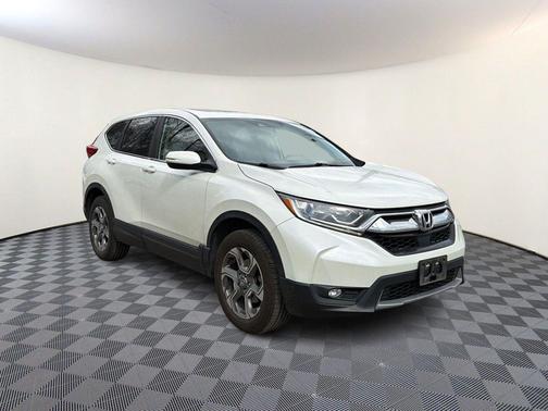 White Diamond Pearl 2017 Honda CR-V EX-L