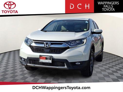 White Diamond Pearl 2017 Honda CR-V EX-L