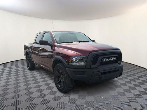 Red 2024 RAM 1500 Classic Warlock Crew Cab 4x4 5'7' Box