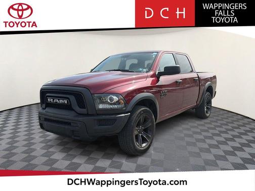 Red 2024 RAM 1500 Classic Warlock Crew Cab 4x4 5'7' Box