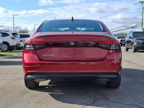 Radiant Red Metallic 2024 Honda Accord EX
