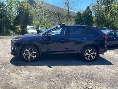 Blueprint/Midnight Black Metallic 2022 Toyota RAV4 Prime XSE