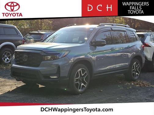 Obsidian Blue Pearl 2022 Honda Passport AWD Elite