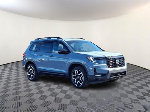 Obsidian Blue Pearl 2022 Honda Passport AWD Elite