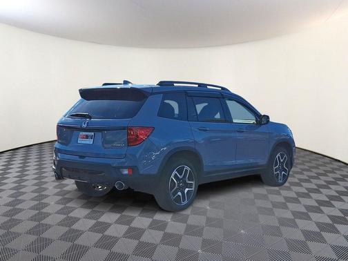Obsidian Blue Pearl 2022 Honda Passport AWD Elite
