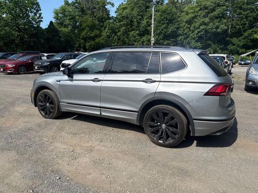 Pyrite Silver Metallic 2021 Volkswagen Tiguan 2.0T SE R-Line Black 4MOTION