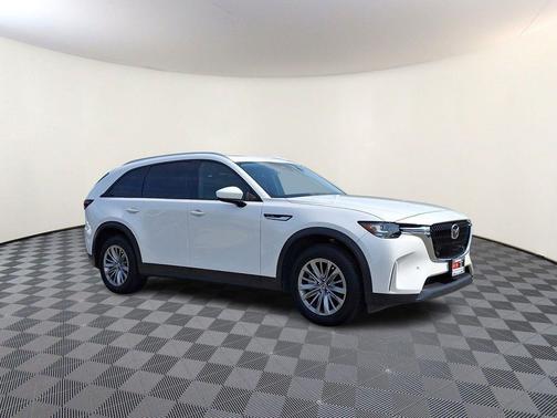 Rhodium White Premium 2025 Mazda CX-90 3.3 Turbo Preferred