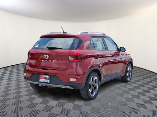 Ultimate Red 2025 Hyundai VENUE Limited