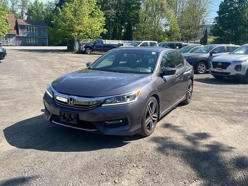 Modern Steel Metallic 2017 Honda Accord Sport