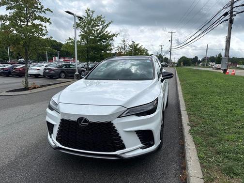 Ultra White 2023 Lexus RX 350 F SPORT Handling