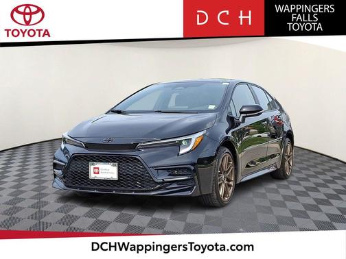 Midnight Black Metallic 2024 Toyota Corolla SE