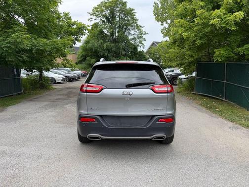 Billet Silver Metallic Clearcoat 2016 Jeep Cherokee Limited