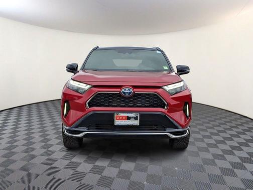 Supersonic Red/Midnight Black Metallic 2023 Toyota RAV4 Prime XSE
