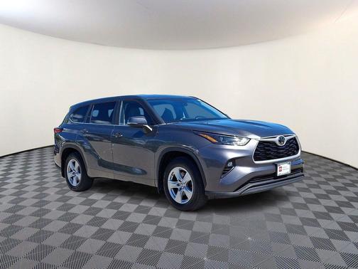 Magnetic Gray Metallic 2023 Toyota Highlander LE