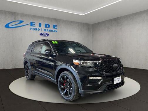 Agate Black Metallic 2023 Ford Explorer ST