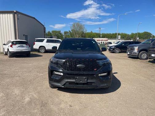 Agate Black Metallic 2023 Ford Explorer ST