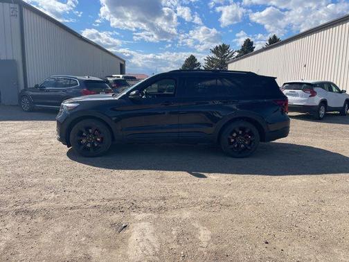 Agate Black Metallic 2023 Ford Explorer ST