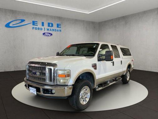 Oxford White Clearcoat 2008 Ford F-250 Lariat