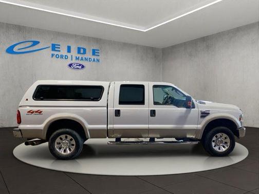Oxford White Clearcoat 2008 Ford F-250 Lariat