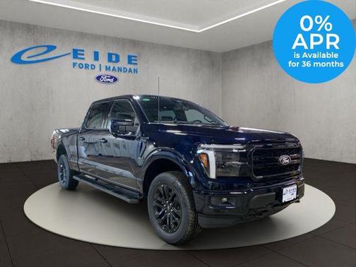 Antimatter Blue Metallic 2026 Ford F-150 Lariat Truck