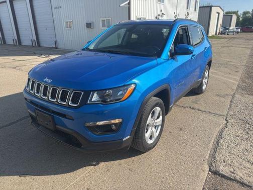 Laser Blue Pearlcoat 2021 Jeep Compass Latitude