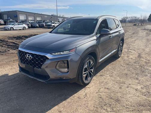 Machine Gray 2019 Hyundai SANTA FE Limited 2.0T