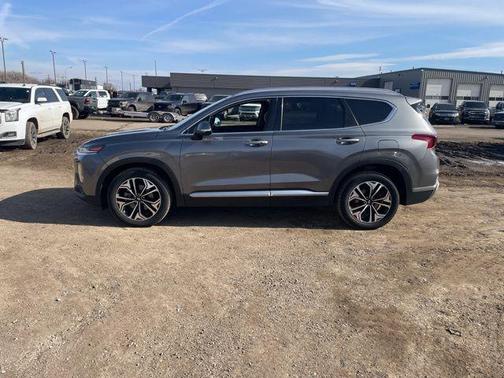 Machine Gray 2019 Hyundai SANTA FE Limited 2.0T