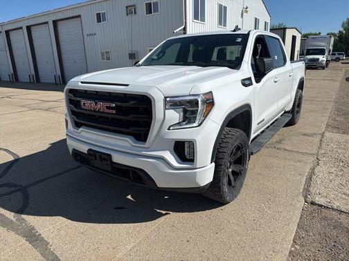 Summit White 2021 GMC Sierra 1500 Elevation