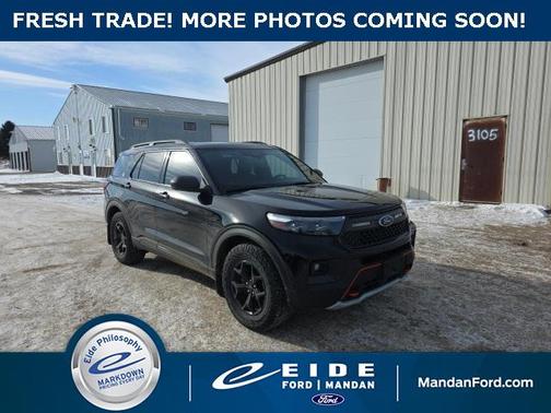 Agate Black Metallic 2022 Ford Explorer Timberline SUV