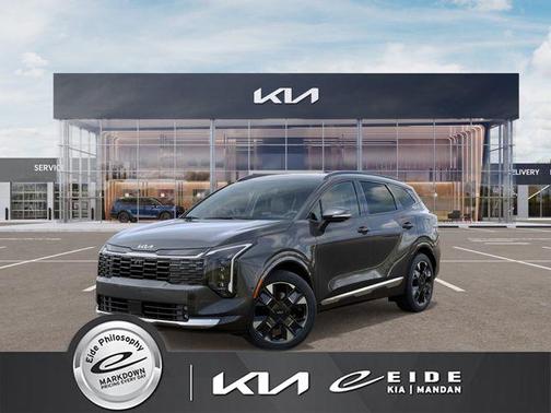 Gravity Gray 2026 Kia Sportage Hybrid SX-Prestige
