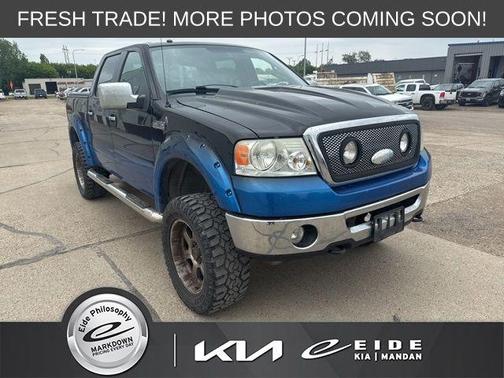 Dark Blue Pearl Clearcoat Metallic 2007 Ford F-150 Lariat