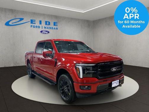 Rapid Red Metallic Tinted Clearcoat 2025 Ford F-150 Lariat Truck