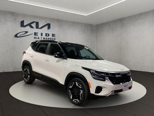 Clear White/Black Roof 2026 Kia Seltos SX