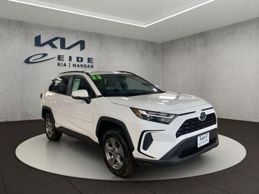 Ice Cap 2023 Toyota RAV4 Hybrid XLE
