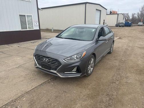Machine Gray 2018 Hyundai SONATA SEL