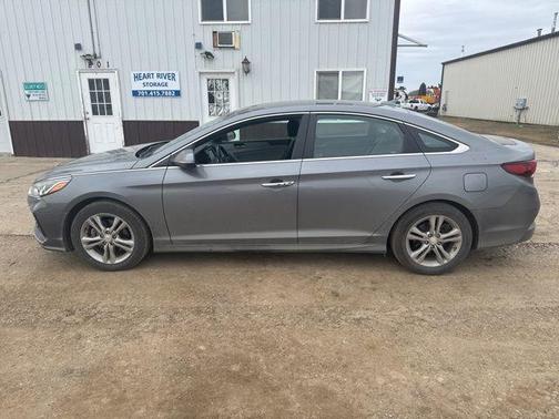 Machine Gray 2018 Hyundai SONATA SEL