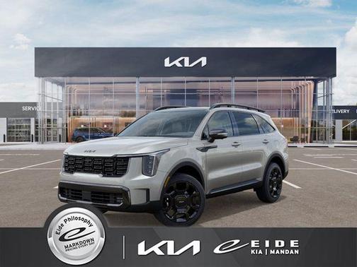 Ivory Silver 2026 Kia Sorento SX SUV