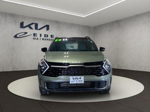Jungle Green 2024 Kia Sportage X-Line