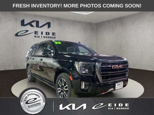 Black 2023 GMC Yukon XL AT4