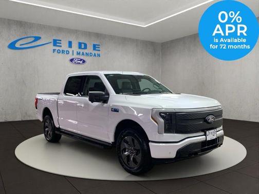 Oxford White 2025 Ford F-150 Lightning Flash